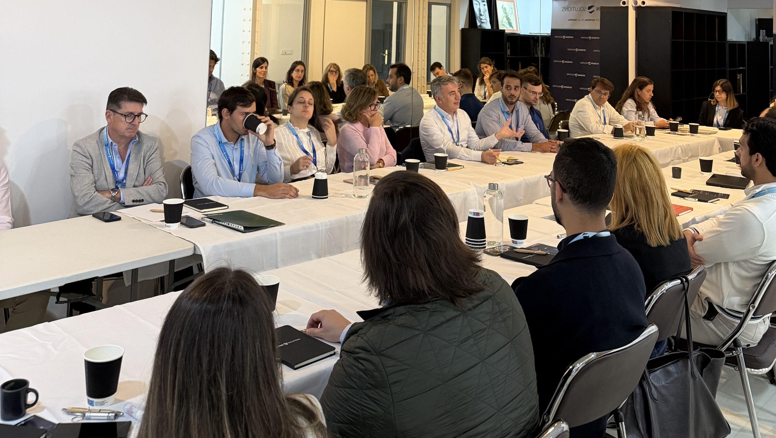 Roundtable discussion at the Peterson Solutions EUDR working breakfast